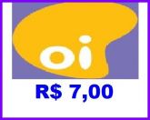 012-RECARGA DE R$ 7,00 + TAXA