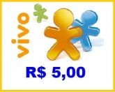 007-RECARGA DE R$ 5,00 + TAXA