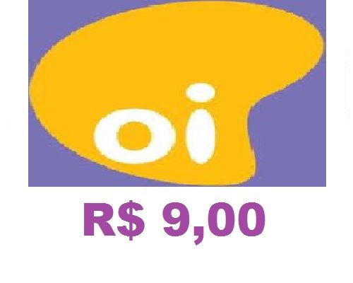 014-RECARGA DE R$ 9,00 + TAXA