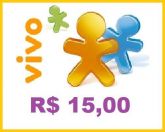 009-RECARGA DE R$ 15,00 + TAXA