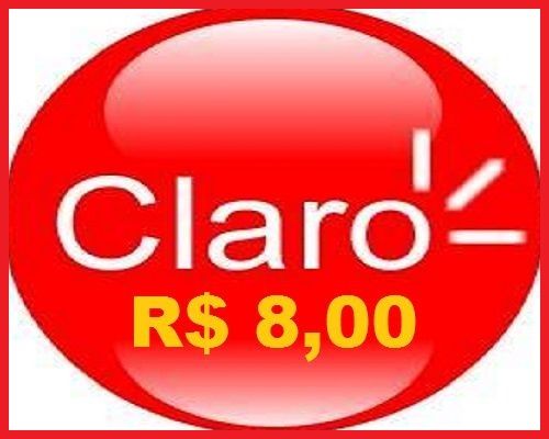 001-RECARGA DE R$ 8,00 + TAXA